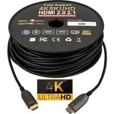 Image of Ultra Long 4K 8K HDMI Active Optical Cable AOC HDR 18Gbps 4K 60Hz 2160P - 50M