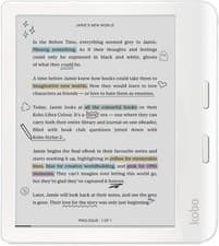Image of Kobo Libra Colour | eReader | 7” Glare-Free Colour E Ink Kaleido 3 Display-White