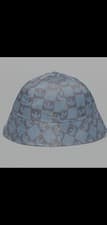 Image of Adidas Monogram Bucket Hat (Blue) O.S.F.L (large)  Brand New With Tags  Rare.