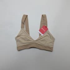 Image of SPANX Womens Bra-llelujah Unlined Bralette NWT Size S Beige Comfort Bra