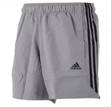 Image of Mens Adidas Climalite Essential Shorts Sports Training Gym 3 Stripe Classic New