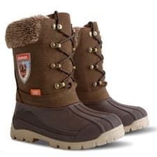 Image of Winter Snow Boots Warm Kids Baby Child Woollen Fur Snow Shoes Boys Girls DEMAR