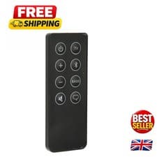 Image of Ergonomic Universal Remote Control for Soundbars and TVs - 25 Button Design