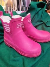 Image of Regatta Harper Cosy Childrens Wellington Pink Size UK 10 US BNWOT