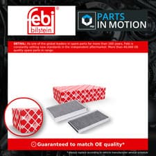 Image of Pollen / Cabin Filter 22070 Febi 64316935822 64316935823 64319171858 64319174370