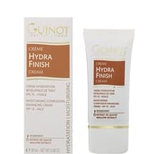 Image of Guinot - Creme Hydra Finish Face Moisturiser Complexion Enhancer SPF15 30ml/0.88
