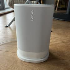 Image of Sonos Move 2 Bluetooth & Wi-Fi Wireless Portable Speaker - Black