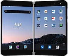 Image of Microsoft Surface Duo - 128GB - Glacier (Unlocked) (Dual SIM)