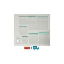 Image of Grip Seal Bags Self Resealable Grip Poly Plastic Clear Zip Lock MIX [All Sizes]