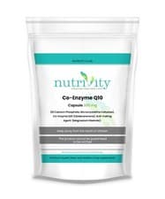 Image of Co Enzyme Q10 CoQ10 300mg HIGH STRENGTH Energy Heart Supplement Nutrivity UK