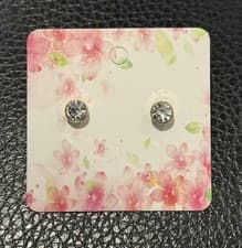 Image of Accessorize Beautiful crystal Stud Earrings.