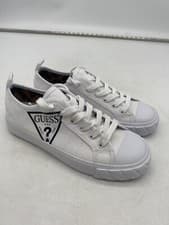 Image of Guess Kerrie White Trainers Womens in UK 4 BRAND NEW