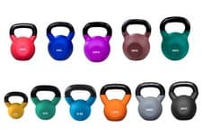 Image of Neoprene Kettlebell 2-40kg Sets Cast Iron Weight Fitness Exercise Home Gym Racks