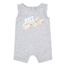 Image of Nike Baby Romper set 0-12  Months  1 piece set Set Grey Graphic Tick Romer Vest