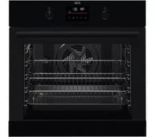 Image of AEG BPK355061B Single Oven Electric Built In Pyrolytic in Black GRADE B
