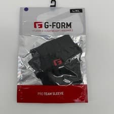 Image of G-Form Pro Team Sleeve Elbow Guard Black Adult L/XL EP0502019 New