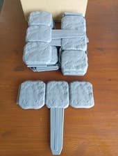 Image of Coopers - Cobbled Stone Lawn Edging Pack Of 10 (2.5m Total Length)