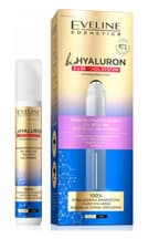 Image of Eveline Bio Hyaluron 3xRetinol Anti-Wrinkle Roll-On Eye Gel Hypoallergenic 15ml