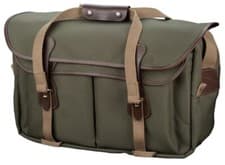 Image of Billingham 555 Mk. II Extra Large Camera / DSLR Bag in Sage with Chocolate Trim
