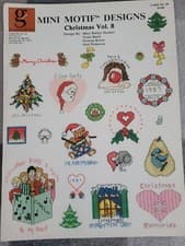 Image of Graphworks Ltd, Mini Motif Designs Christmas Vol.8