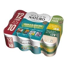 Image of Naturo Adult Grain & Gluten Free Poultry Variety Wet Dog Food Cans - 12 x 390g