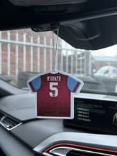Image of Aston Villa Car Air Freshener - McGrath - Christmas Gift - Football Gift