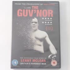 Image of The Guv'nor (DVD, 2016) NEW True Story of Lenny Mclean Britain's Hardest Man