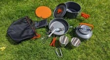 Image of 11 Piece Camping Cookware Set - Milestone - Aluminum
