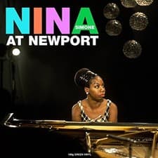 Image of NINA SIMONE AT NEWPORT [GREEN VINYL 180G] NEW VINYL