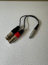 Image of Shogun Flame Ninja Inferno Audio Input Cable 10 Pin to XLR for Atomos Monitor