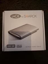 Image of LaCie By S+ARCK 500GB Storage USB 3.0 Mobile Hard Drive