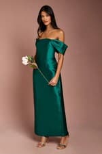 Image of Coast Emerald A-Line Dress Womens Bridesmaids Dresses