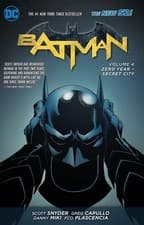 Image of SCOTT SYNDER BATMAN VOL 4 ZERO YEAR - SECRET CITY PAPERBACK NEW