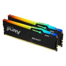 Image of Kingston FURY Beast RGB 32GB (2x16GB) DDR5 5600MHz CL36 KF556C36BBEAK2-32