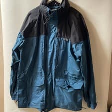 Image of Trespass High Performance Men’s Jacket L Colour Petrol Blue & Black