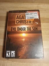 Image of Agatha Christie Evil Under The Sun PC Game Win 2000 XP Vista New Damaged Box