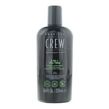 Image of American Crew 3-In-1 Tea Tree Shampoo 250ml For Men