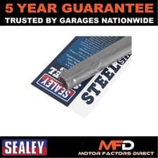 Image of Sealey Quick-Set Putty Metal Steel Stick 114g SCS390