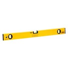 Image of Rolson 54464 600 mm Alloy Spirit Level, Yellow