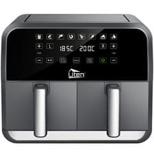 Image of 10-in-1 Dual Air Fryer Double Basket Touch Screen Oil Free Digital Oven Cooker
