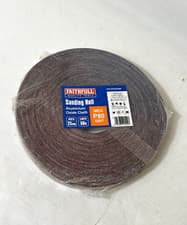 Image of Faithfull Aluminium Oxide Cloth Sanding Roll - 50mx25mm 80G