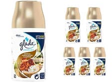 Image of Glade Sensual Automatic Air Freshener Spray Refill Sandalwood Jasmine 269ml x 6