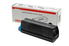 Image of Genuine Oki 42127408 A- Toner Cartridge Black C5100/C5200/C5300 Vat Inc