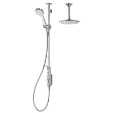 Image of Aqualisa iSystem Smart Digital Exposed Shower - Ceiling Head, Wi-Fi & App