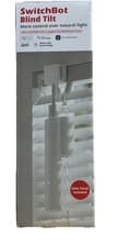 Image of SwitchBot W2701600 Blind Tilt Motorized Blind Opener Solar Panel - White