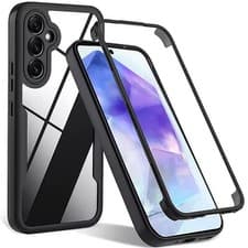 Image of Shockproof 360 Case For Samsung Galaxy A17 A37 A16 A26 A36 A56 Silicone Cover