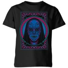 Image of Harry Potter Death Mask Kids T-Shirt | Official Licensed | Black
