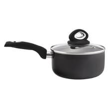 Image of Pendeford Diamond 18CM Non Stick Saucepan & Lid For All Hobs Soft Touch Handle