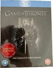 Image of GAME OF THRONES SEASON ONE LIMITED EDITION BEGINNER PACK BLU-RAY DVD NEW SEALED