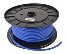 Image of Microphone Cable, Low Noise, Flexible Blue, 50m Roll